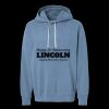 Unisex Garment-Dyed Lightweight Fleece Hooded Sweatshirt Thumbnail