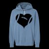 Unisex Garment-Dyed Lightweight Fleece Hooded Sweatshirt Thumbnail