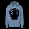 Unisex Garment-Dyed Lightweight Fleece Hooded Sweatshirt Thumbnail