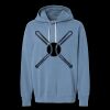 Unisex Garment-Dyed Lightweight Fleece Hooded Sweatshirt Thumbnail