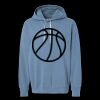 Unisex Garment-Dyed Lightweight Fleece Hooded Sweatshirt Thumbnail