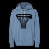 Unisex Garment-Dyed Lightweight Fleece Hooded Sweatshirt Thumbnail