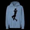 Unisex Garment-Dyed Lightweight Fleece Hooded Sweatshirt Thumbnail