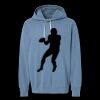 Unisex Garment-Dyed Lightweight Fleece Hooded Sweatshirt Thumbnail
