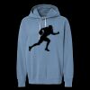 Unisex Garment-Dyed Lightweight Fleece Hooded Sweatshirt Thumbnail