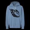 Unisex Garment-Dyed Lightweight Fleece Hooded Sweatshirt Thumbnail
