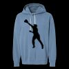 Unisex Garment-Dyed Lightweight Fleece Hooded Sweatshirt Thumbnail