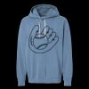 Unisex Garment-Dyed Lightweight Fleece Hooded Sweatshirt Thumbnail