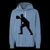 Unisex Garment-Dyed Lightweight Fleece Hooded Sweatshirt Thumbnail