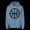 Unisex Garment-Dyed Lightweight Fleece Hooded Sweatshirt Thumbnail