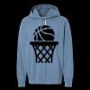 Unisex Garment-Dyed Lightweight Fleece Hooded Sweatshirt Thumbnail