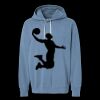 Unisex Garment-Dyed Lightweight Fleece Hooded Sweatshirt Thumbnail