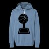 Unisex Garment-Dyed Lightweight Fleece Hooded Sweatshirt Thumbnail