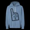 Unisex Garment-Dyed Lightweight Fleece Hooded Sweatshirt Thumbnail