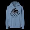 Unisex Garment-Dyed Lightweight Fleece Hooded Sweatshirt Thumbnail