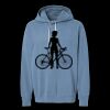 Unisex Garment-Dyed Lightweight Fleece Hooded Sweatshirt Thumbnail