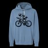 Unisex Garment-Dyed Lightweight Fleece Hooded Sweatshirt Thumbnail