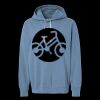 Unisex Garment-Dyed Lightweight Fleece Hooded Sweatshirt Thumbnail