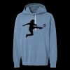 Unisex Garment-Dyed Lightweight Fleece Hooded Sweatshirt Thumbnail