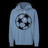 Unisex Garment-Dyed Lightweight Fleece Hooded Sweatshirt Thumbnail
