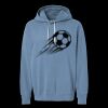 Unisex Garment-Dyed Lightweight Fleece Hooded Sweatshirt Thumbnail