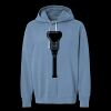 Unisex Garment-Dyed Lightweight Fleece Hooded Sweatshirt Thumbnail