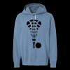 Unisex Garment-Dyed Lightweight Fleece Hooded Sweatshirt Thumbnail