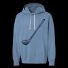 Unisex Garment-Dyed Lightweight Fleece Hooded Sweatshirt Thumbnail