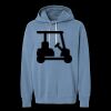 Unisex Garment-Dyed Lightweight Fleece Hooded Sweatshirt Thumbnail