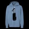 Unisex Garment-Dyed Lightweight Fleece Hooded Sweatshirt Thumbnail