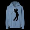 Unisex Garment-Dyed Lightweight Fleece Hooded Sweatshirt Thumbnail