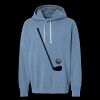 Unisex Garment-Dyed Lightweight Fleece Hooded Sweatshirt Thumbnail
