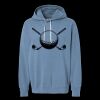 Unisex Garment-Dyed Lightweight Fleece Hooded Sweatshirt Thumbnail