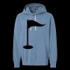 Unisex Garment-Dyed Lightweight Fleece Hooded Sweatshirt Thumbnail
