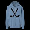 Unisex Garment-Dyed Lightweight Fleece Hooded Sweatshirt Thumbnail