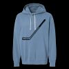 Unisex Garment-Dyed Lightweight Fleece Hooded Sweatshirt Thumbnail