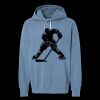 Unisex Garment-Dyed Lightweight Fleece Hooded Sweatshirt Thumbnail