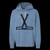 Unisex Garment-Dyed Lightweight Fleece Hooded Sweatshirt Thumbnail