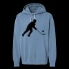 Unisex Garment-Dyed Lightweight Fleece Hooded Sweatshirt Thumbnail
