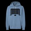 Unisex Garment-Dyed Lightweight Fleece Hooded Sweatshirt Thumbnail