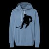 Unisex Garment-Dyed Lightweight Fleece Hooded Sweatshirt Thumbnail