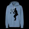Unisex Garment-Dyed Lightweight Fleece Hooded Sweatshirt Thumbnail