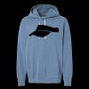 Unisex Garment-Dyed Lightweight Fleece Hooded Sweatshirt Thumbnail