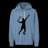 Unisex Garment-Dyed Lightweight Fleece Hooded Sweatshirt Thumbnail