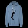 Unisex Garment-Dyed Lightweight Fleece Hooded Sweatshirt Thumbnail