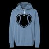 Unisex Garment-Dyed Lightweight Fleece Hooded Sweatshirt Thumbnail