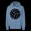 Unisex Garment-Dyed Lightweight Fleece Hooded Sweatshirt Thumbnail