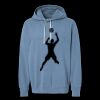 Unisex Garment-Dyed Lightweight Fleece Hooded Sweatshirt Thumbnail