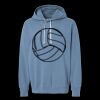 Unisex Garment-Dyed Lightweight Fleece Hooded Sweatshirt Thumbnail