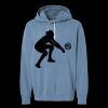 Unisex Garment-Dyed Lightweight Fleece Hooded Sweatshirt Thumbnail